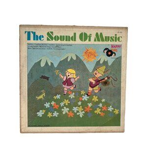Walt Disney The Sound Of Music Happy Time  Record Album Vinyl LP